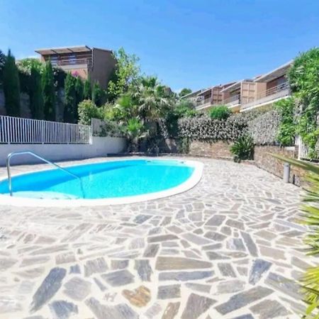 Apartment With Pool Air Conditioning Wifi And Garage Collioure Kültér fotó